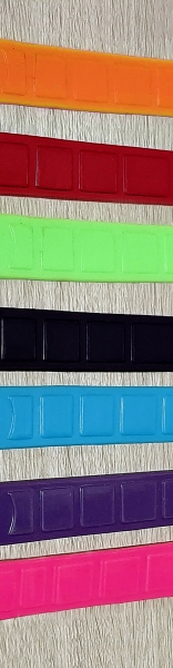 Front Straps (Zehenriemen) ohne Schrauben, in 7 Farben, Paar